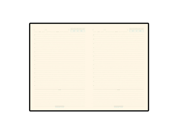 Ежедневник недатированный А5 «Bridge», Цвет ярко-синий/серебристый