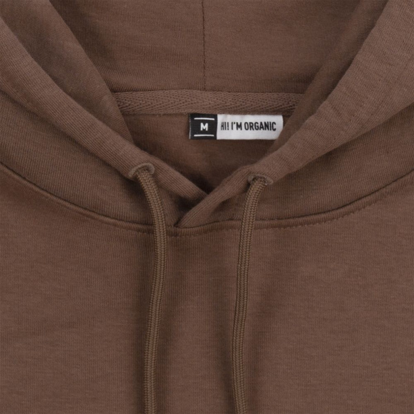 Толстовка с капюшоном женская BNC Inspire (Organic), серый меланж, XS–XXL