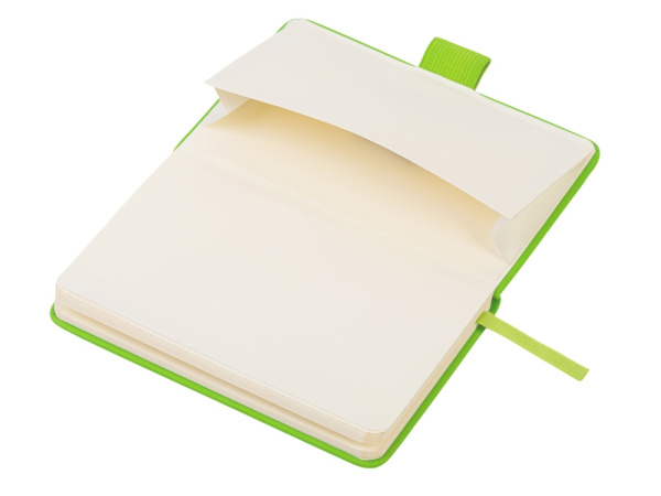 Блокнот А6 в твердой обложке «Vision 2.0» soft-touch, Размер А6, Цвет зеленое яблоко