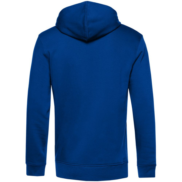 Толстовка на молнии с капюшоном унисекс BNC Inspire (Organic), ярко-синяя, XS–3XL