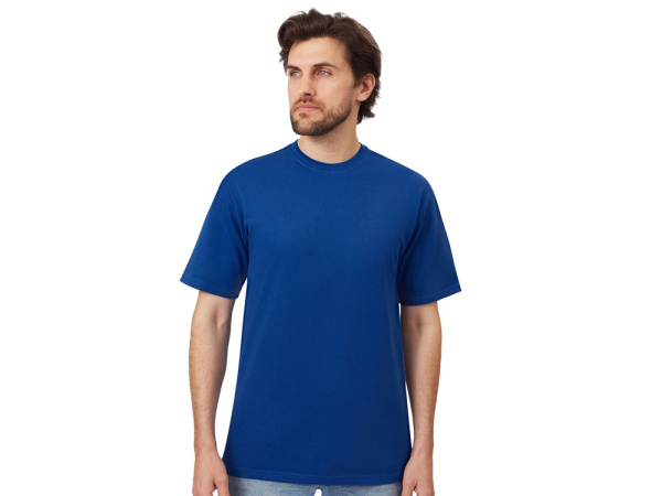 Футболка из френч терри «Warsaw», унисекс, Размер XS, Цвет синий классический