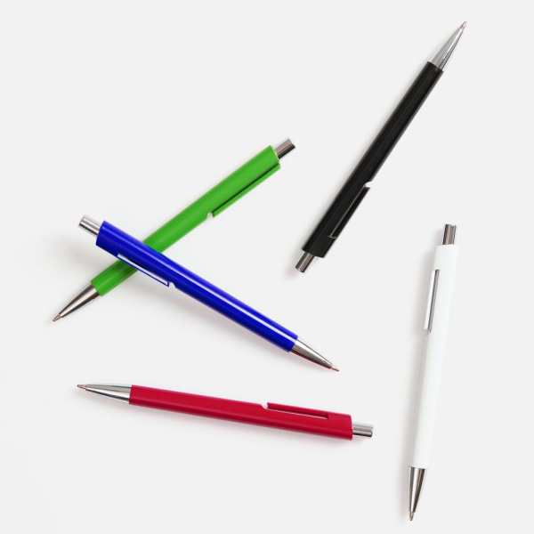 Ручка шариковая Dominanta Color, зеленая, 14,1х1,1 см