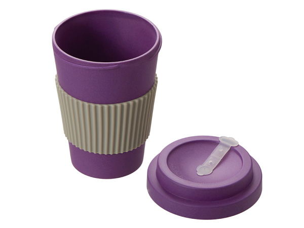 Термокружка из натуральных волокон «Muffin», Цвет фиолетовый