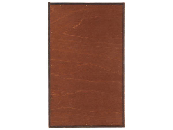 Подарочная коробка для двух бутылок «Cotes de Toul», Цвет коричневый