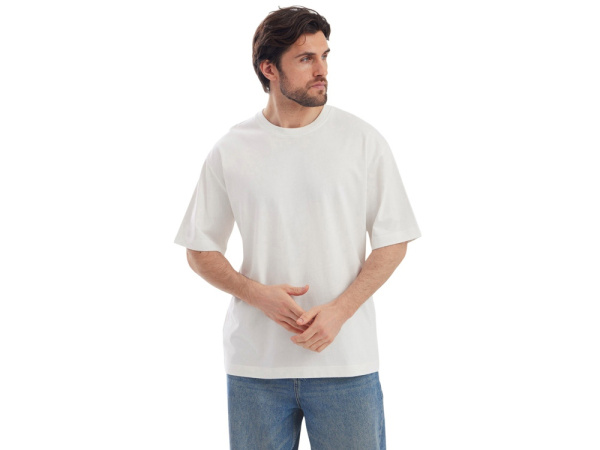 Футболка с пич отделкой «Kyoto», унисекс, Размер XL, Цвет молочный