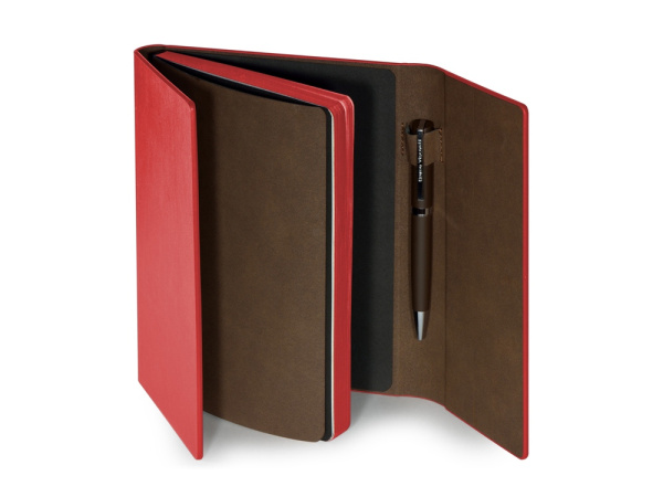 Ежедневник недатированный с магнитным клапаном А5 «Waltz», Цвет красный
