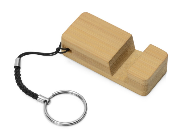 Брелок-держатель для телефона «Reed» из бамбука, Цвет натуральный