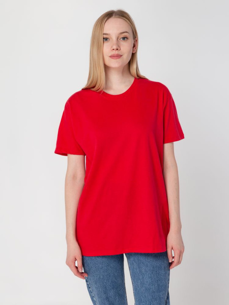 Футболка унисекс Regent 150, красная, XXS–5XL