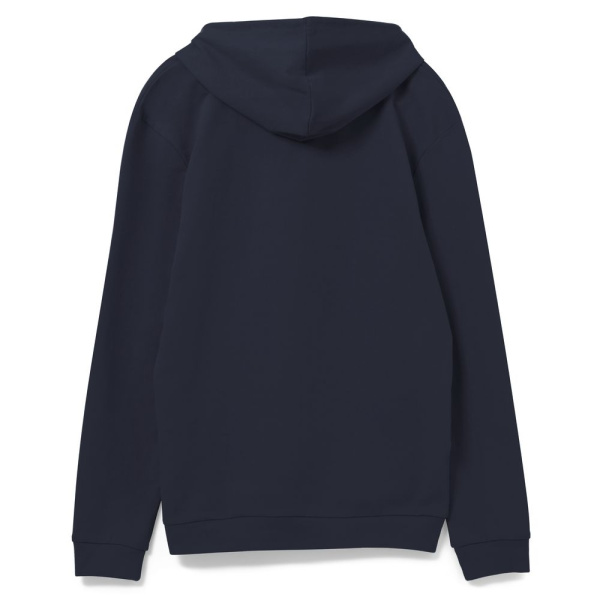 Толстовка с капюшоном унисекс Hoodie, темно-синяя, XS–5XL