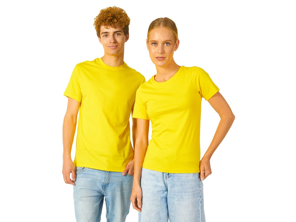 Футболка "Heavy Super Club" женская, Размер L, Цвет желтый