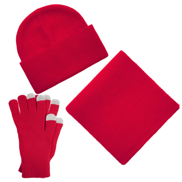 Набор Urban Flow Full Set Touch, красный, 24х16,5х7,6 см