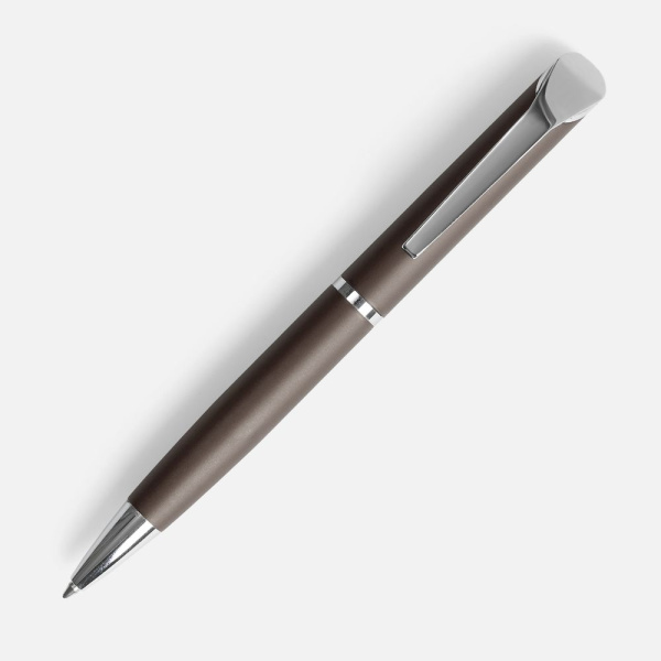 Ручка шариковая Glide, серо-коричневая, 13,5х1,2 см