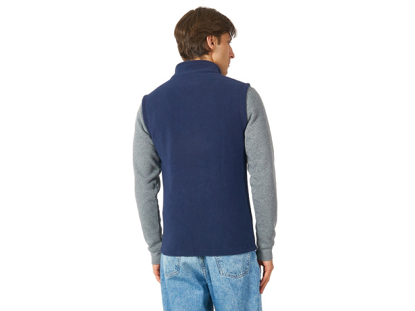 Жилет флисовый «Ibiza» мужской, Размер 2XL, Цвет темно-синий