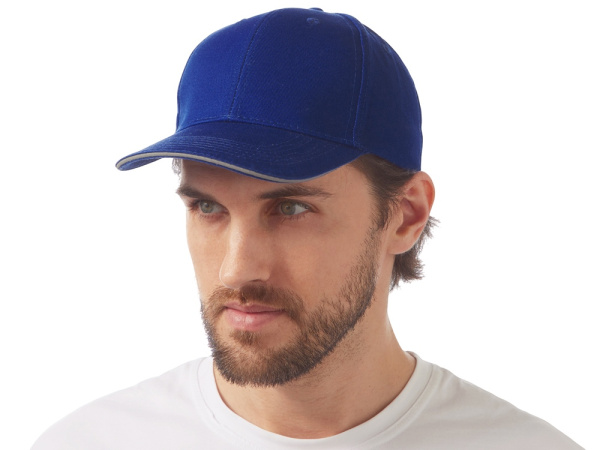 Бейсболка «Las Vegas», Цвет синий классический