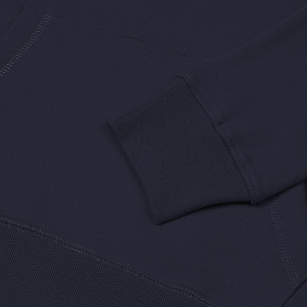 Толстовка с капюшоном унисекс Hoodie, темно-синяя, XS–5XL