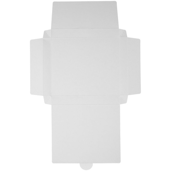 Коробка самосборная Flacky, серебристая, 16,5х21х2,5 см
