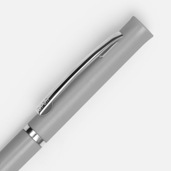Ручка шариковая Euro Chrome, темно-серая, 13,3х0,8 см