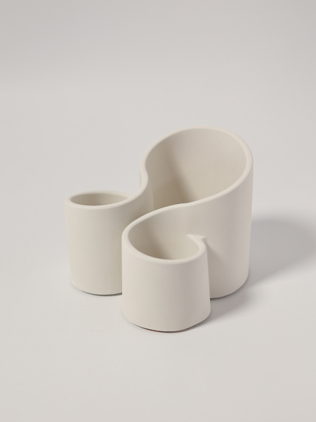 Канцелярская - Подставка для размещения канцелярии из гипса, арт. g003011