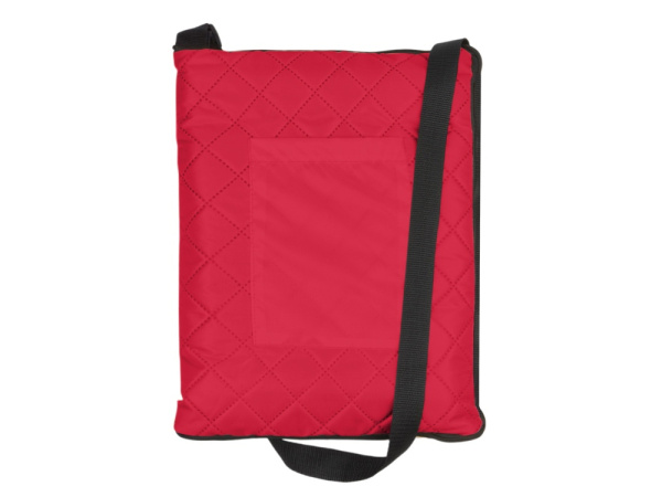 Плед для пикника «Ridge» 115 х 140 см, Цвет красный