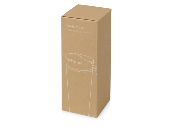 Термокружка «Годс металл» на присоске, Цвет зеленое яблоко