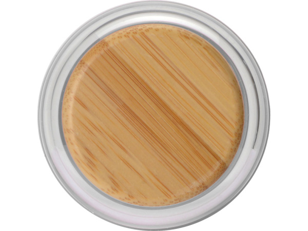 Стеклянная бутылка для воды в силиконовом чехле «Refine», Цвет серый