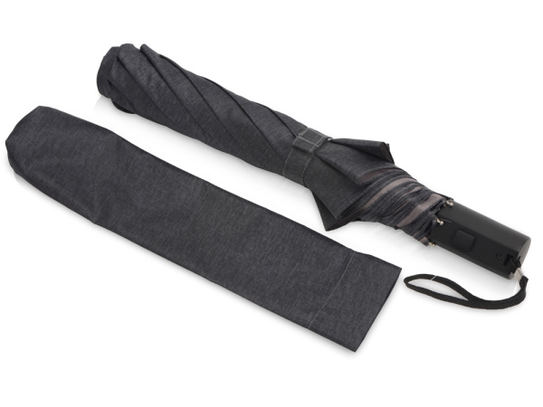 Зонт складной «Flick», Цвет темно-серый