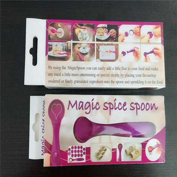 Ложечка для декорирования кофе и блюд MAGIC SPICE SPOON ( с вибрацией)