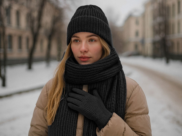 Подарочный набор  «Nordend», Цвет черный