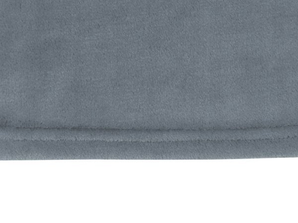 Плед флисовый «Natty» из переработанного пластика, Цвет серый