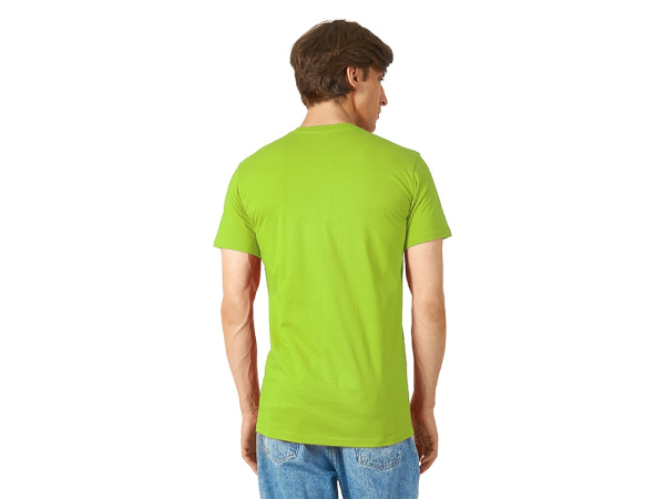 Футболка "Heavy Super Club" мужская с V-образным вырезом, Размер M, Цвет зеленое яблоко