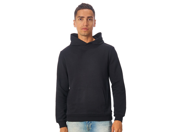 Толстовка с капюшоном «Monaco» унисекс, Размер 4XL, Цвет черный