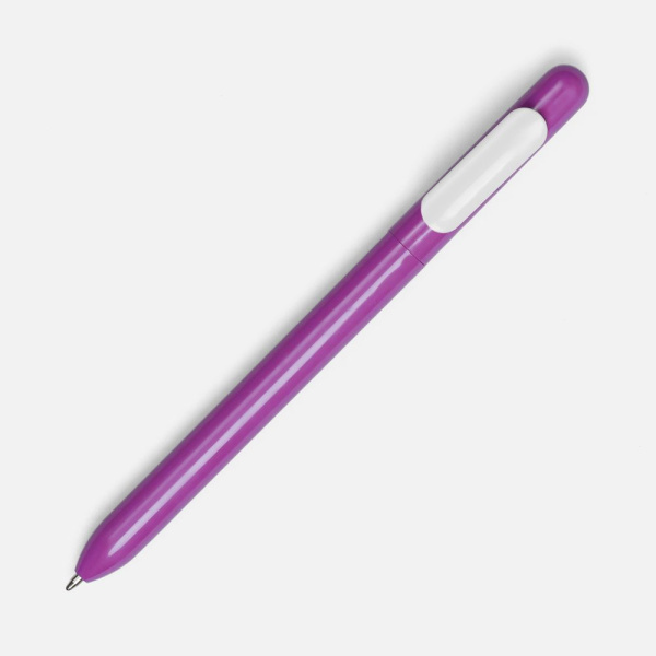 Ручка шариковая Swiper, фиолетовая с белым, 14,3х1,0 см