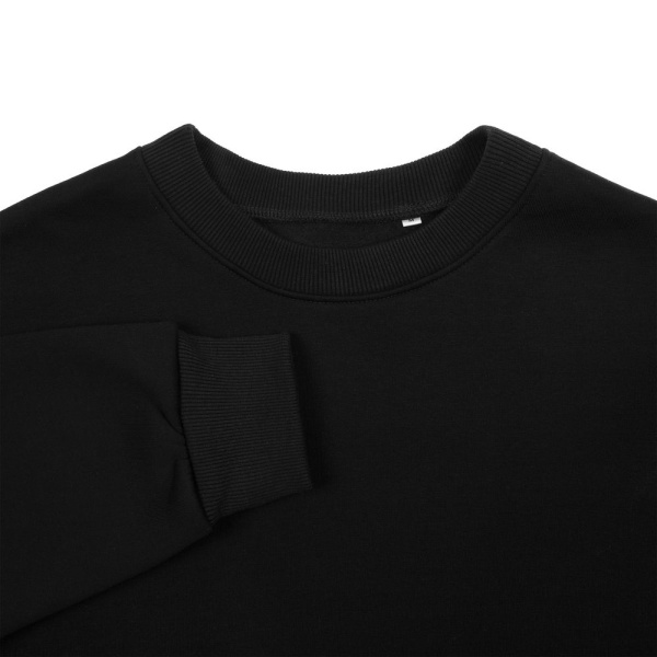 Свитшот оверсайз унисекс True Self, черный, S–XXL