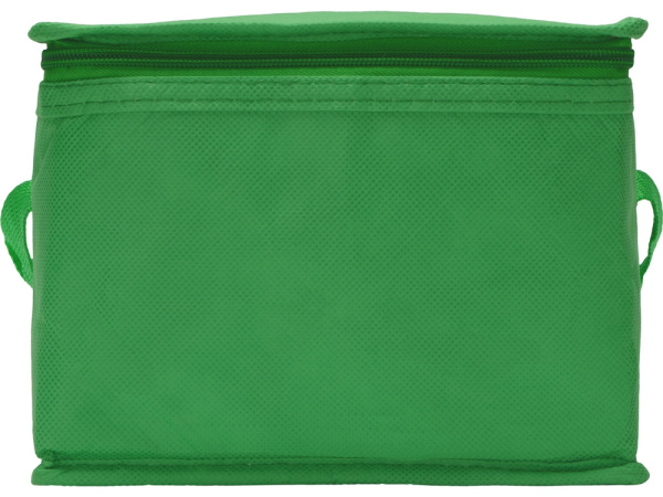 Сумка-холодильник Reviver из нетканого переработанного материала RPET, Цвет зеленый