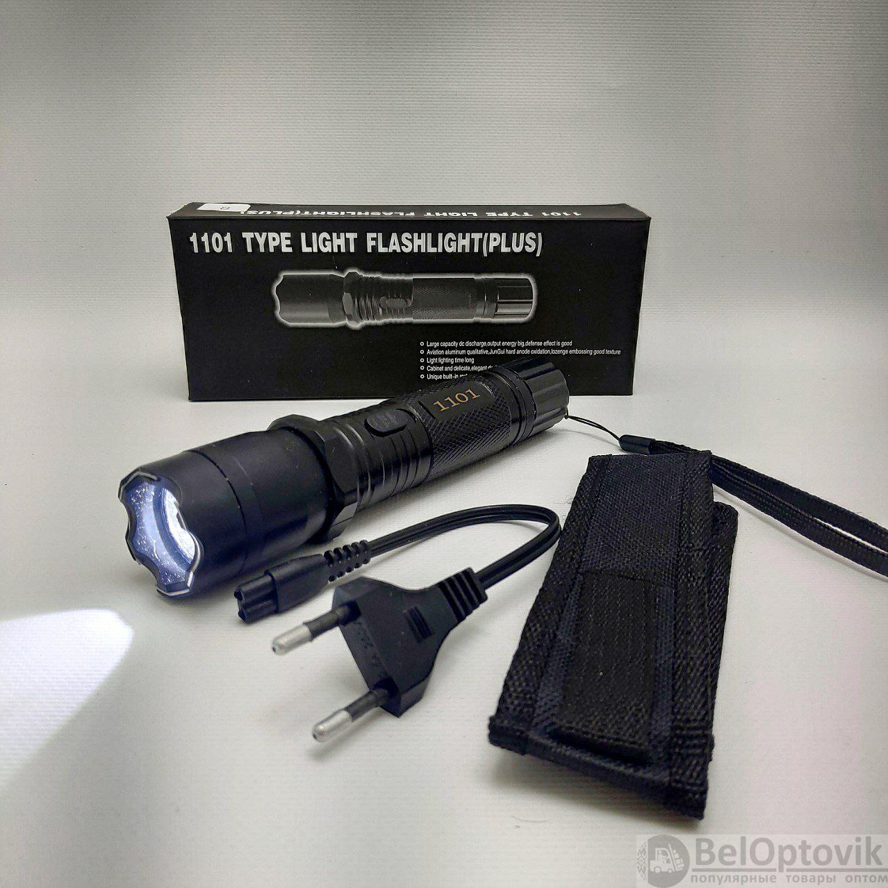 Электрошокер - фонарик 1101 Type light flashlight (PLUS) (средство ...