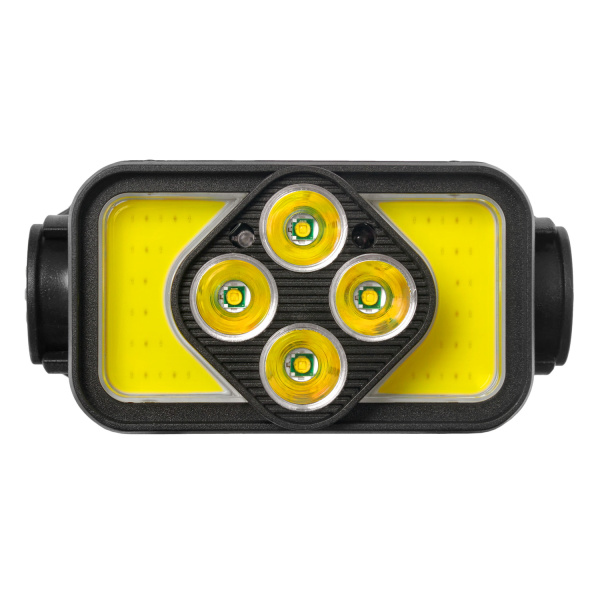 FOCUSray 1304  акку 18650 1200 мАН 3,7V индикатор зарядки,сенсор , диод 4W+2 COB 3W диод1/180, шт