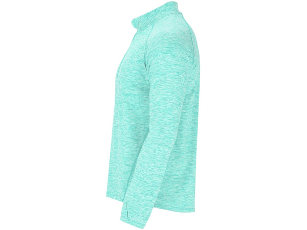 Толстовка с воротом на молнии «Melbourne» мужская, Размер L, Цвет ментоловый меланж