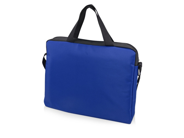 Конференц сумка для документов «Congress», Цвет синий/черный