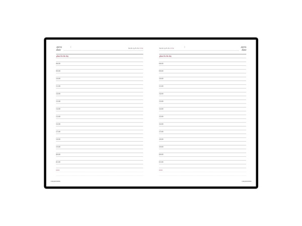 Ежедневник недатированный А6+ «Velvet», Размер A6+, Цвет морская волна