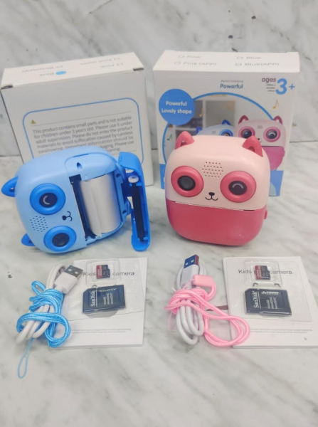 Детский фотоаппарат с печатью S5, 16 ГБ