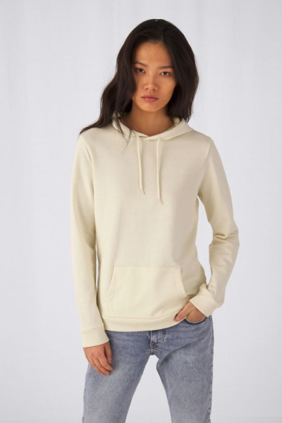 Толстовка с капюшоном женская Hoodie, бордовая, XS–XXL
