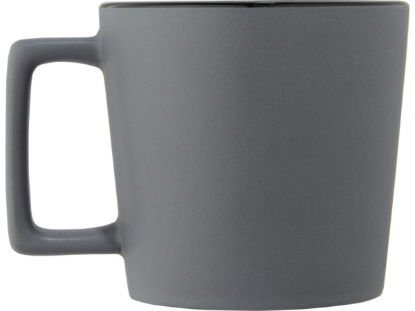 Кружка «Cali», Цвет серый/черный