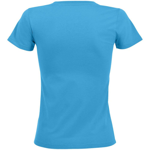 Футболка женская Regent Fit Women, ярко-бирюзовая, S–ХXL