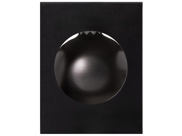 Стеклянный елочный шар «Frozi», Цвет черный металлик