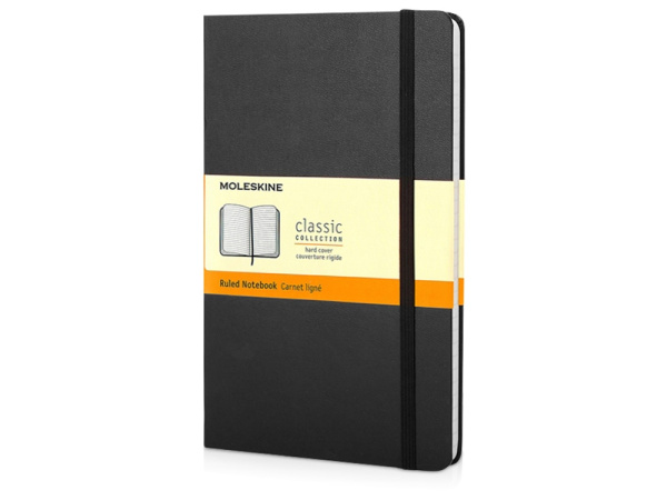 Подарочный набор Moleskine Hemingway с блокнотом А5 и ручкой, Цвет черный