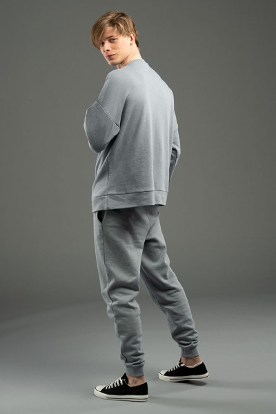 Свитшот унисекс S2, серый, XS–XXL