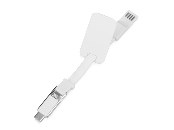 Зарядный кабель «Charge-it» 3 в 1, Цвет белый
