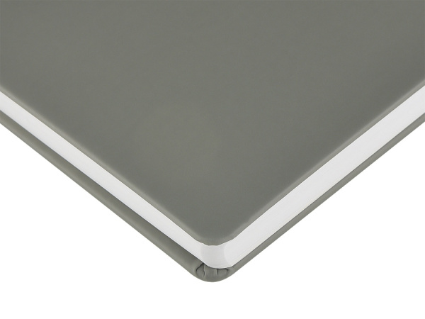 Ежедневник с каменной бумагой недатированный А5 «Carrara», Цвет серый