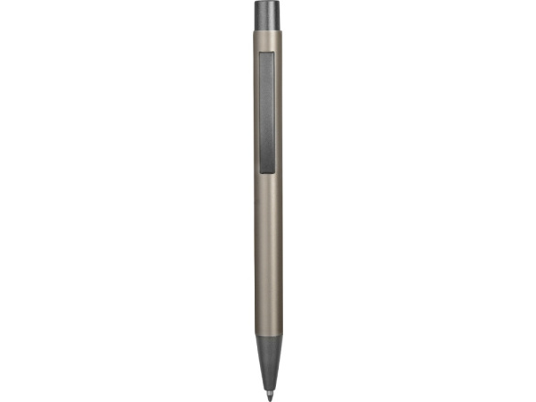 Ручка металлическая soft-touch шариковая «Tender», Цвет серо-стальной