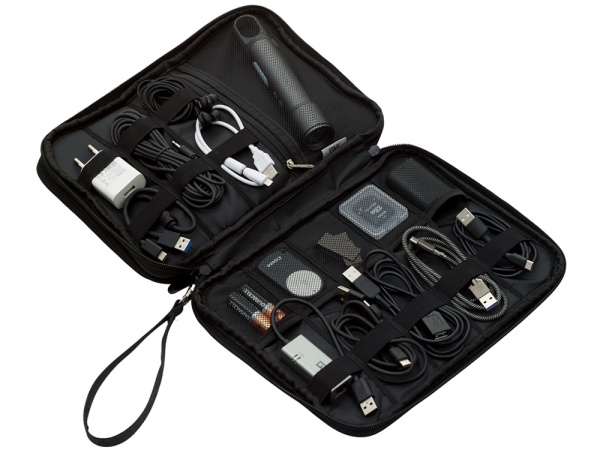 Органайзер для электроники «VoyageTech», Цвет темно-серый